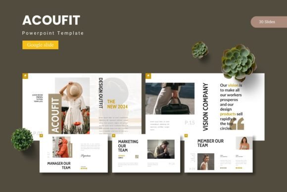 Acoufit: Your Modern Google Slide Template for Impactful Presentations