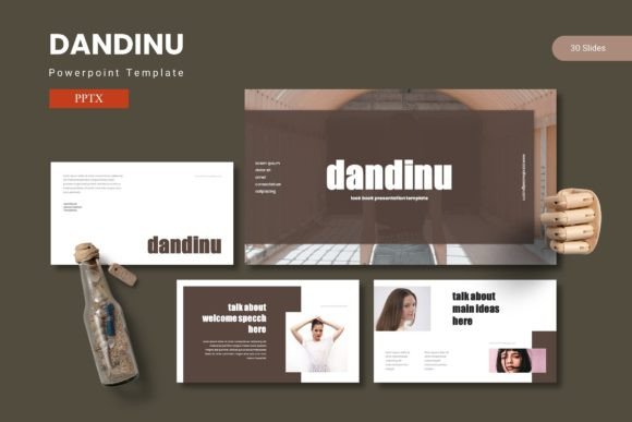 Dandinu: A Modern Presentation Template for Impactful Ideas