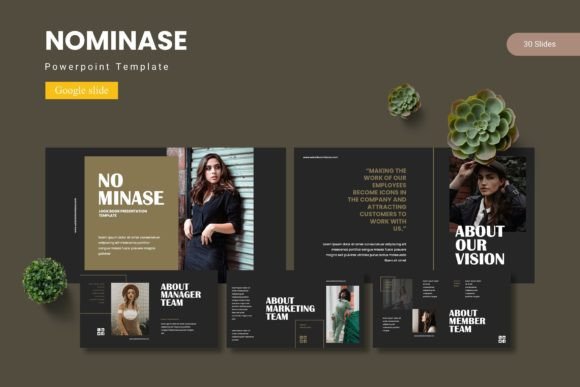 Nominase - Google Slide Template: Elevate Your Presentations