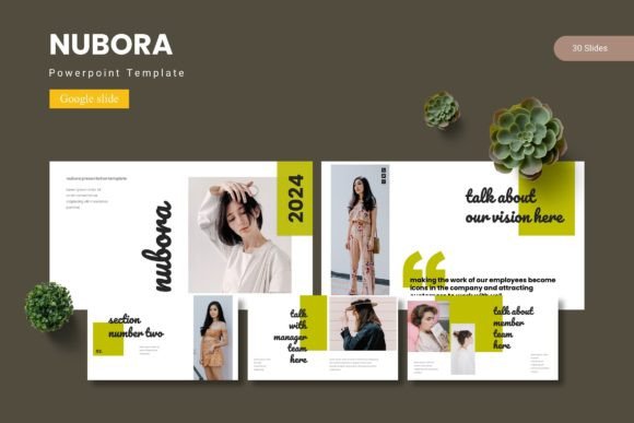 Nubora - Google Slide Template for Polished Presentations