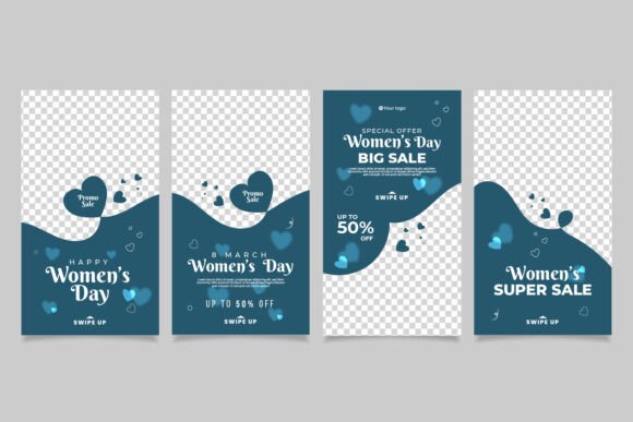 Stunning Women's Day Instagram Story Template for Designers